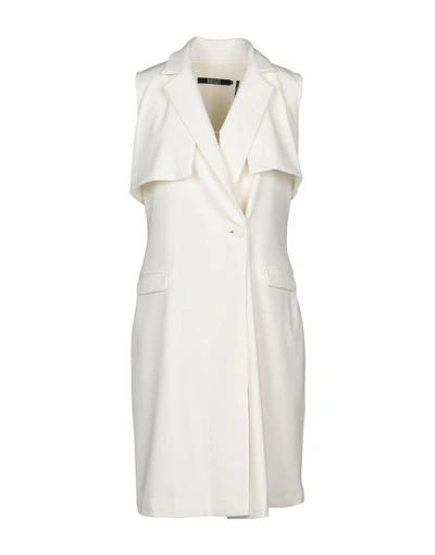 Badgley Mischka Short Dress In Ivory