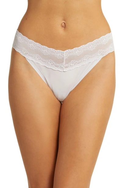 Natori Bliss Perfection Thong In Orchid Tnt