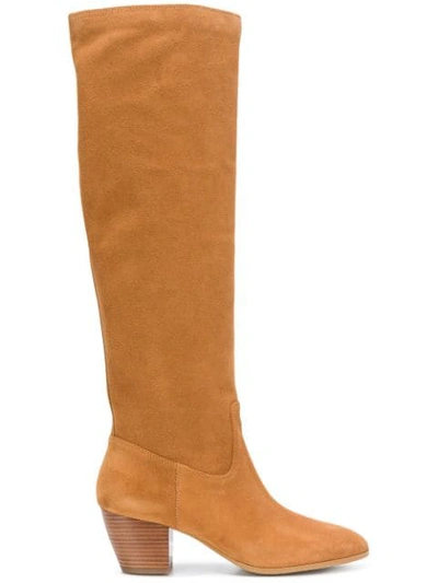 Michael Michael Kors Avery Boots - Brown In Cuoio