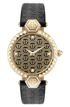 Philipp Plein Plein Couture Watch, 32mm In Yellow Gold