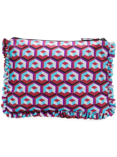 La Doublej Oversized Clutch - Red