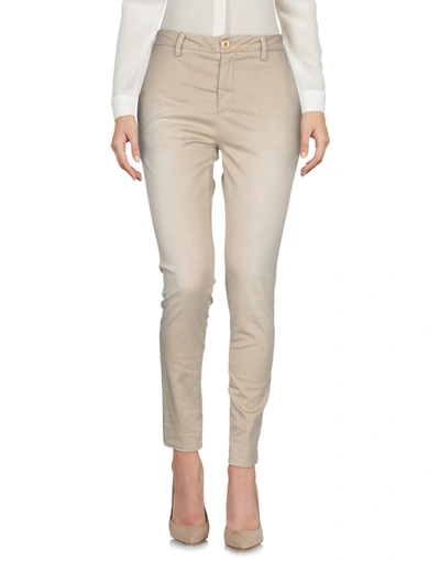 Aglini Casual Pants In Beige