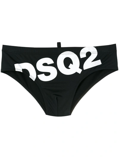 Dsquared2 Slanted Logo Swim Briefs