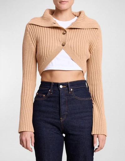 A.l.c Tinsley Cardigan In Butternut In Multi