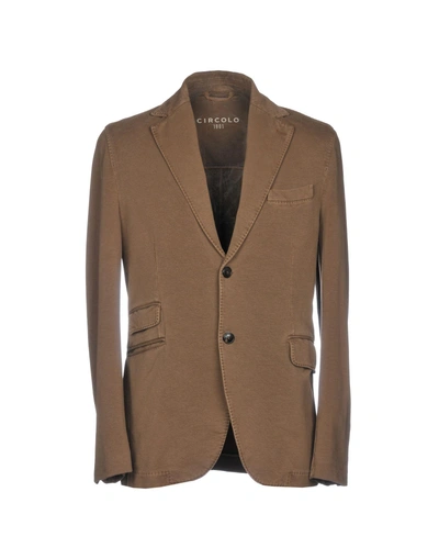 Circolo Blazer In Khaki