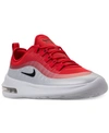 Nike Men's Air Max Axis Casual Sneakers From Finish Line In Univ Red/black-pure Plati