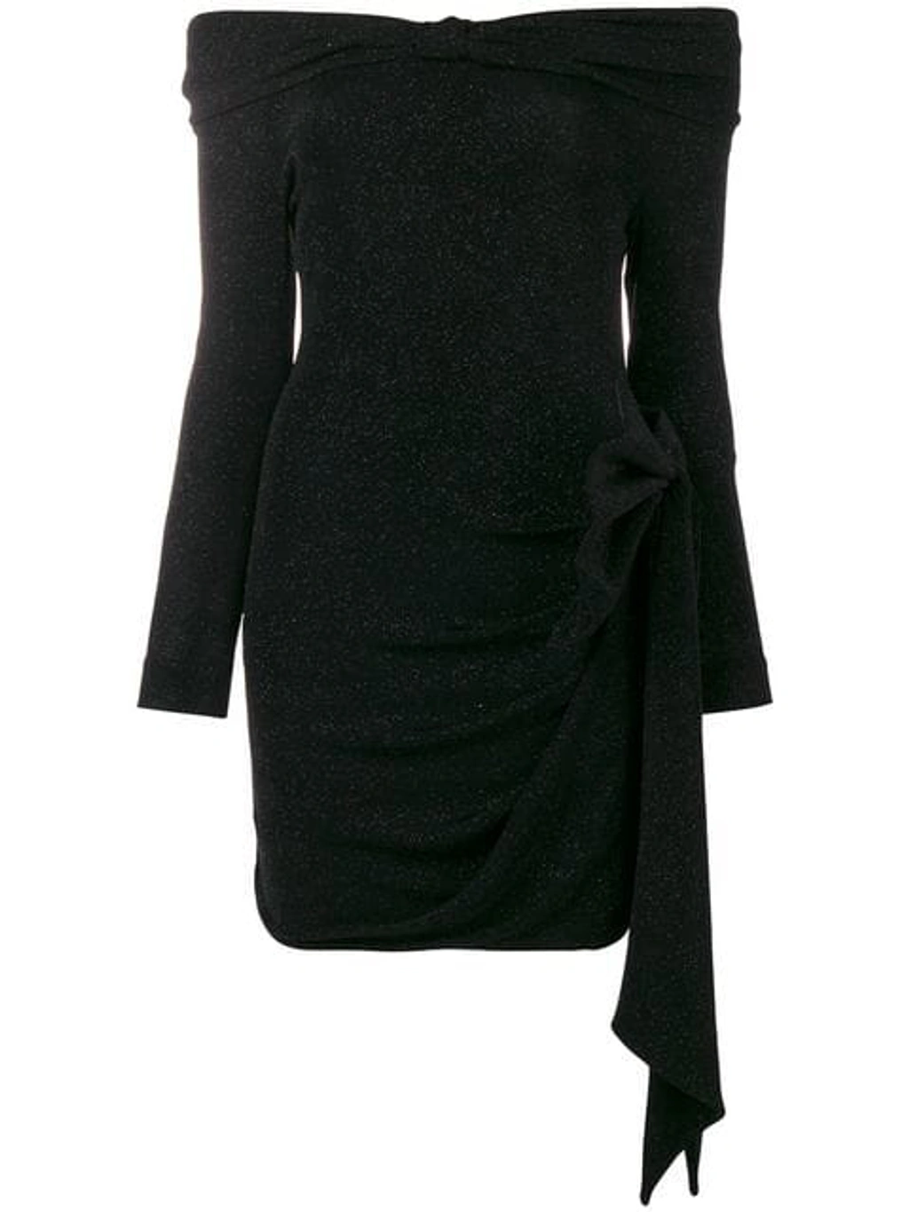 knee length dresses for ladies MINI DRESS WITH BOW