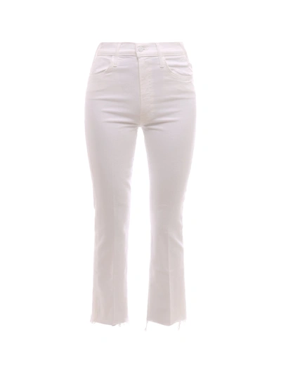 Mother Trouser In White