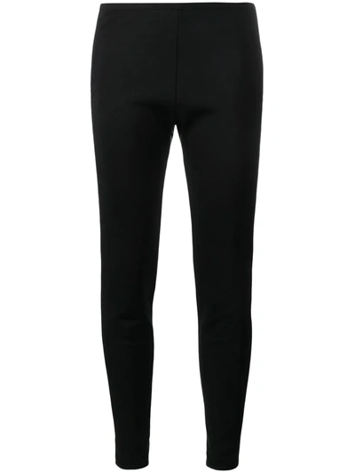 Moncler Slim Fit Trousers In Black