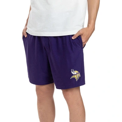 Concepts Sport Purple Minnesota Vikings Gauge Jam Two-pack Shorts Set