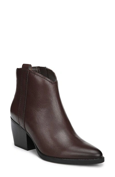 Naturalizer Fairmont Bootie In Chocolate Leather