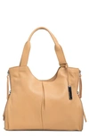 Vince Camuto Corla Leather Tote In Brown
