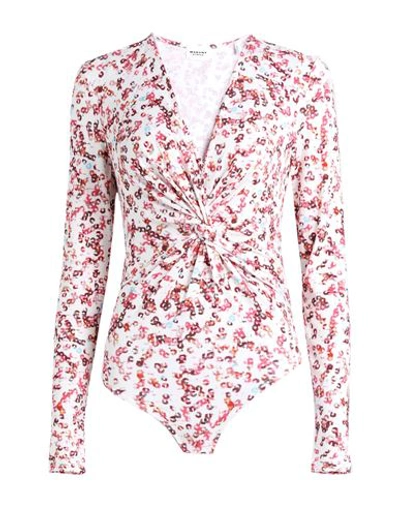 Isabel Marant Étoile Marant Étoile Woman Bodysuit Garnet Size 10 Viscose, Elastane In Red