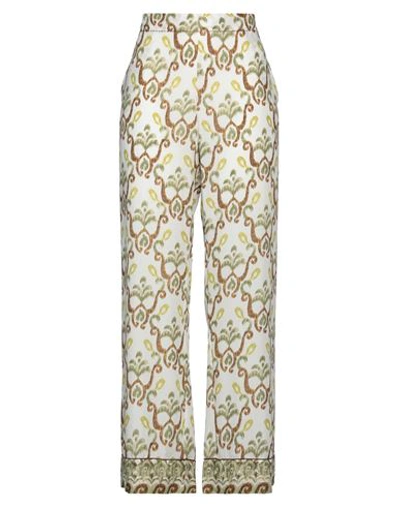 Maliparmi Malìparmi Woman Pants White Size 8 Viscose