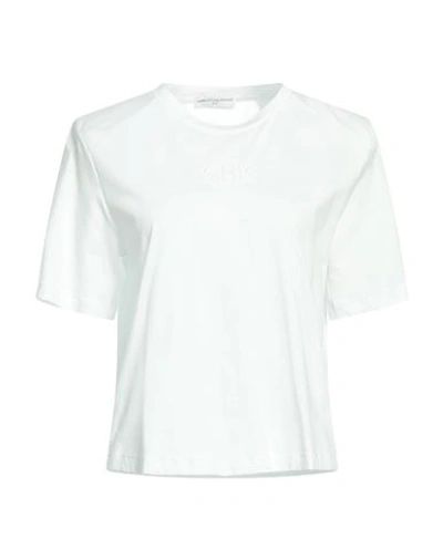 Maria Vittoria Paolillo Mvp Woman T-shirt White Size 4 Cotton