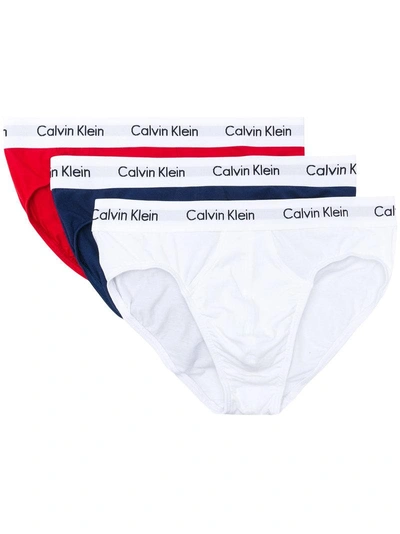 Calvin Klein Underwear Three Pack Hip Briefs