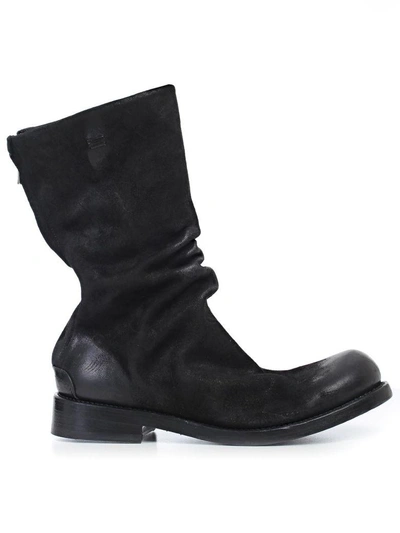 The Last Conspiracy Rear Zipped Ankle Boots In Black