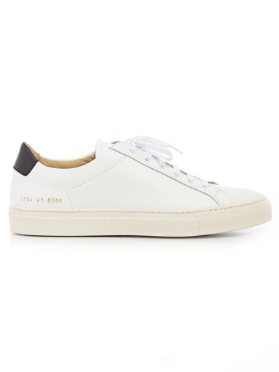 Common Projects Retro Low Sneakers In White