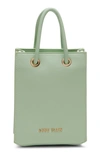 Anne Klein Mini Tube North/south Crossbody Bag In Apple Mint
