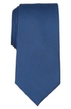 Ted Baker Textured Solid Silk Blend Tie In Blue