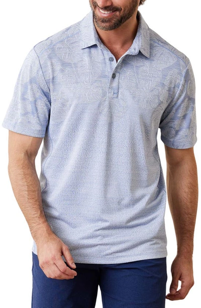 Tommy Bahama Palm Coast Tropic Fade Polo In Stonewash