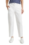 Eileen Fisher Ankle Lantern Jeans In White