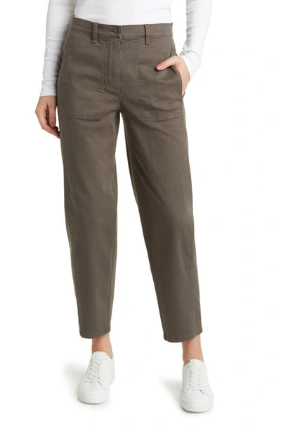 Eileen Fisher Ankle Lantern Jeans In Grove