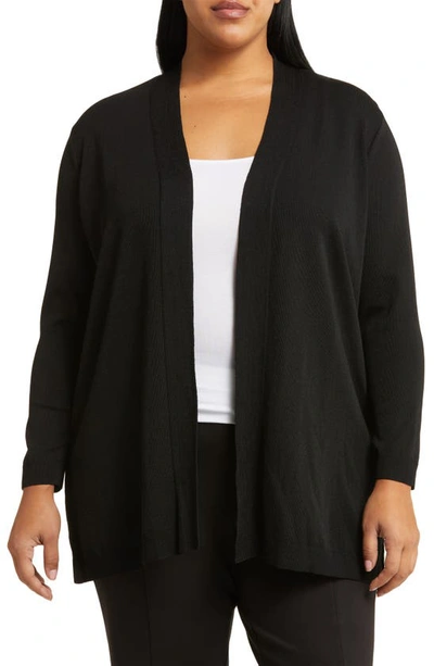 Jones New York Icon Open Front Jumper In Jones Black