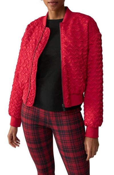 Sanctuary Heartbreak Quilted Bomber Jacket In Roccoco