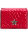 Stella Mccartney ステラ スター ミニ ウォレット In Red