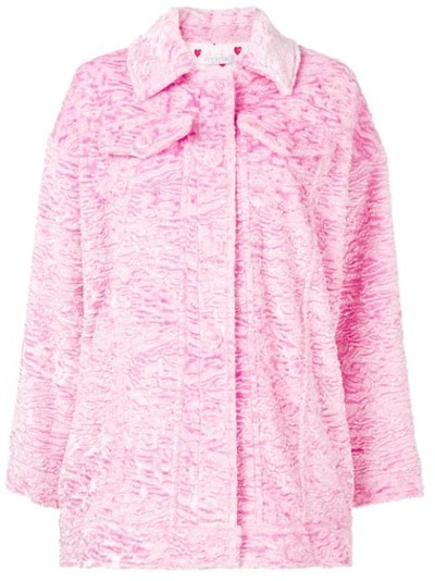 Vivetta Hayez Oversized Jacket In Pink