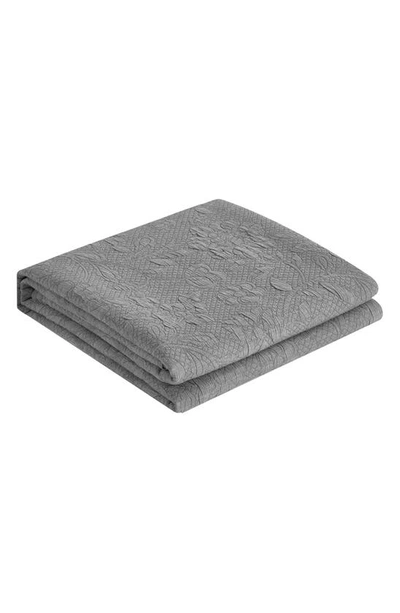 Chic Aaron Textured Quilt 7-piece Bed In Grey