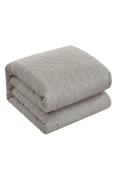 Chic Axel Askel Comforter, Sheet & Sham Set In Gray