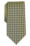 Ted Baker Warren Neat Silk Blend Tie In Green