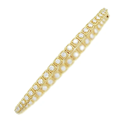 Diana M. 1.43 Carat Diamond Fashion Bracelet In Yellow