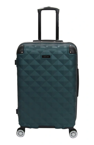 Kenneth Cole Diamond Tower 24-inch Hardside Spinner Luggage In Emerald