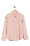 Calvin Klein Jeans Est.1978 Roll Tab Long Sleeve Button-up Shirt In Enchant