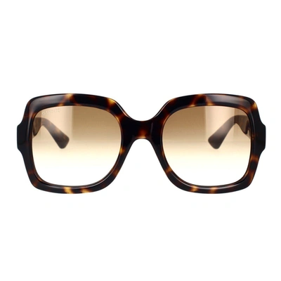 Gucci Eyewear Sunglasses In Havana