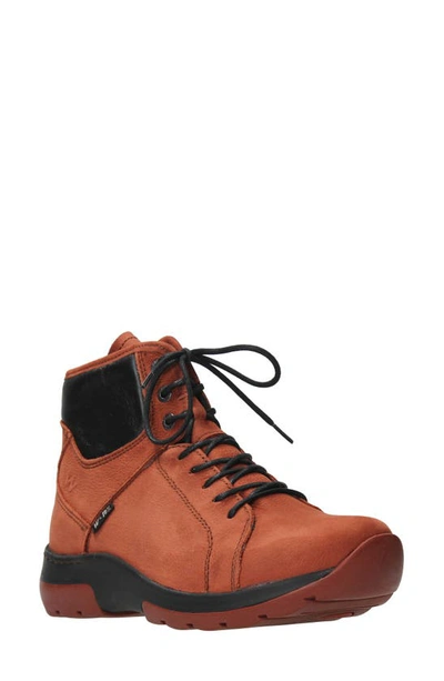 Wolky Ambient Water Resistant Boot In Terra