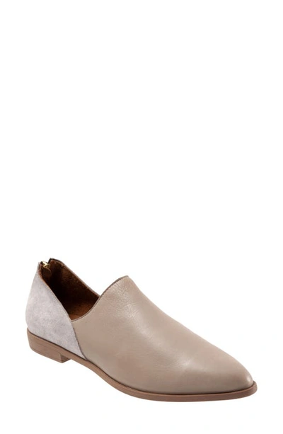 Bueno Beau Pointed Toe Loafer In Grey