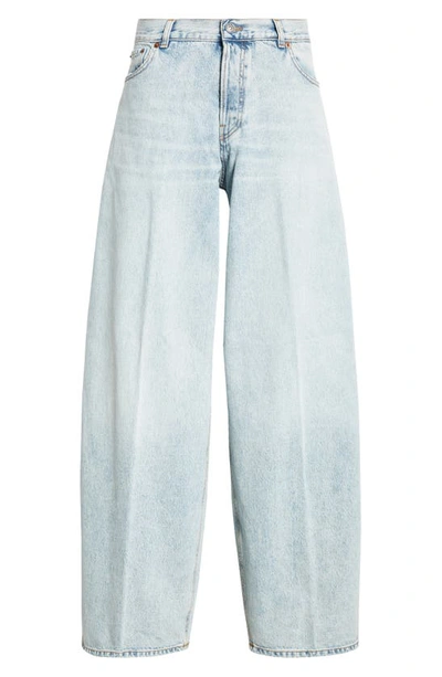 Haikure Bethany Wide Leg Jeans In Blue