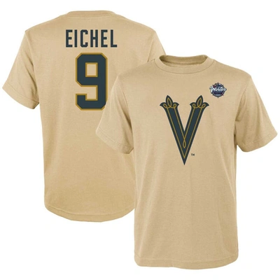 Outerstuff Kids' Big Boys Jack Eichel Cream Vegas Golden Knights 2024 Nhl Winter Classic Name And Number T-shirt
