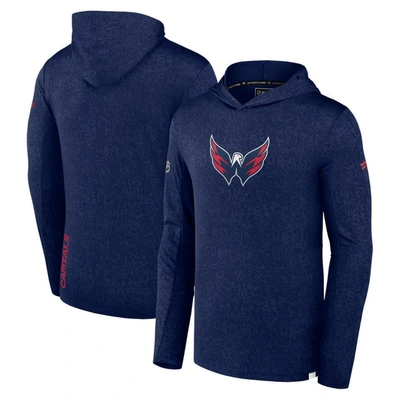 Fanatics Branded  Navy Washington Capitals Authentic Pro Lightweight Pullover Hoodie