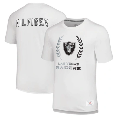 Tommy Hilfiger White Las Vegas Raiders Miles T-shirt