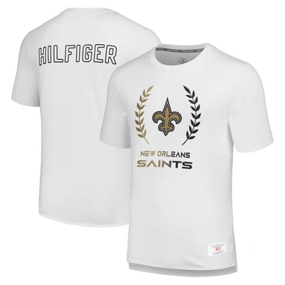 Tommy Hilfiger White New Orleans Saints Miles T-shirt