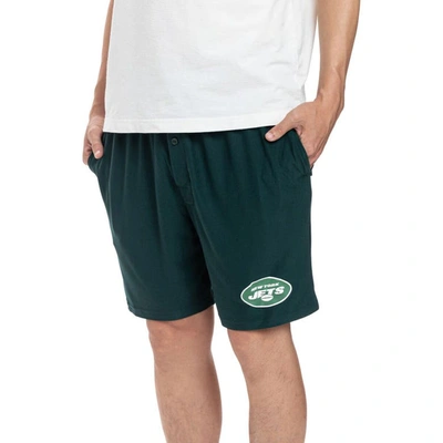 Concepts Sport Green New York Jets Gauge Jam Two-pack Shorts Set