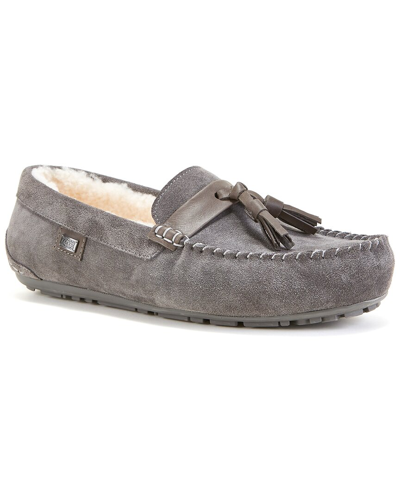 Australia Luxe Collective Hamilton Suede Slipper In Grey