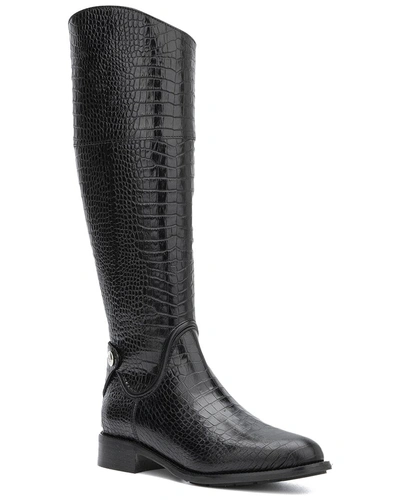 Aquatalia Nerina Weatherproof Leather Boot In Black