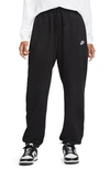 Nike Sportswear Club Fleece Sweatpants In Black/ White