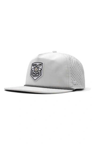 Melin Coronado Hydro Performance Snapback Hat In White